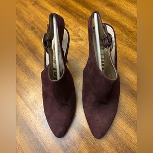 Women's Burgundy Suede Shoes by Sam Edelman